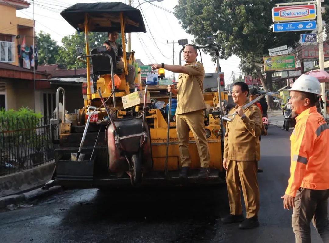 Satu Tahun Kerja Nyata Agung Nugroho dan Markarius Anwar, Pembangunan Pekanbaru Makin Terarah